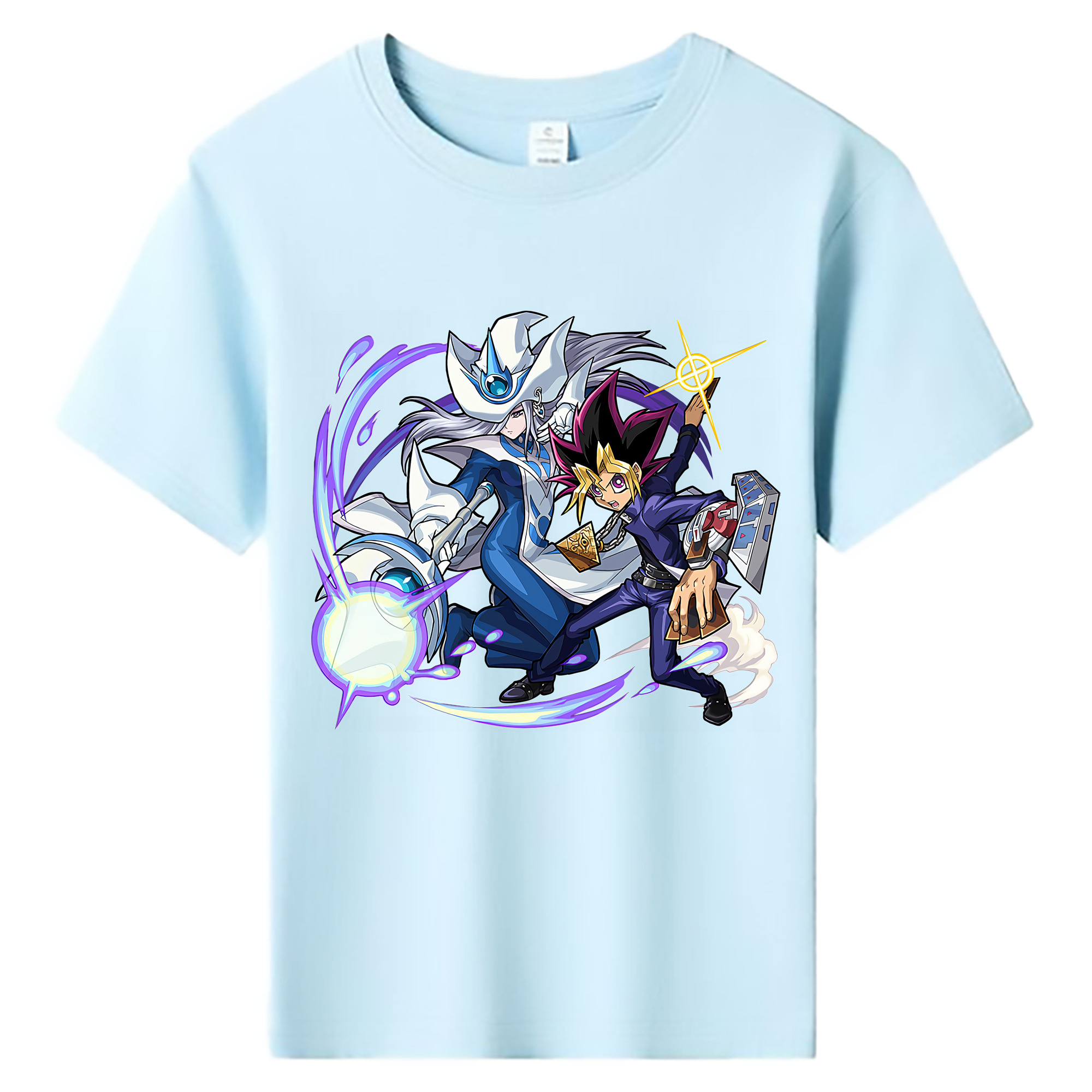 （画像用） 遊☆戯☆王 Yu-Gi-Oh! 綿100％キッズTシャツ（フロントプリント）